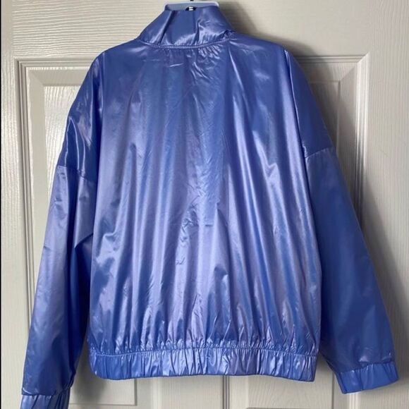 CONVERSE Girls Taffeta Bomber Lightweight Jacket - Picture 8 of 11
